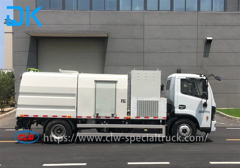 Hydrogen 9t guardrail washer truck left side