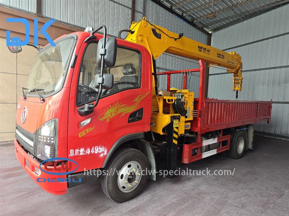 رافعة محمولة على شاحنة ثقيلة -من Shaanxi Automobile Delong