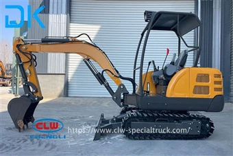 2.2 طن زاحف حفارة شاحنة تشنغلي كلور حفارة