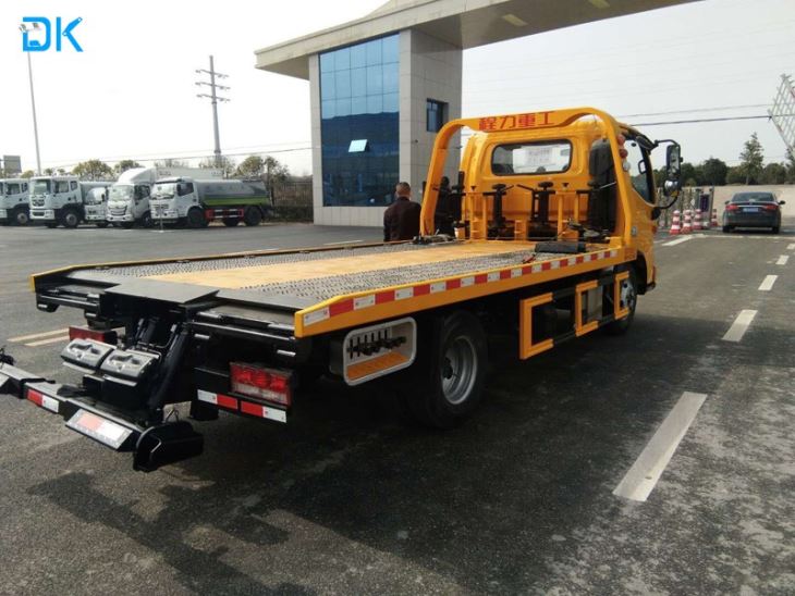 Flatbed Tow Truck-telescopic