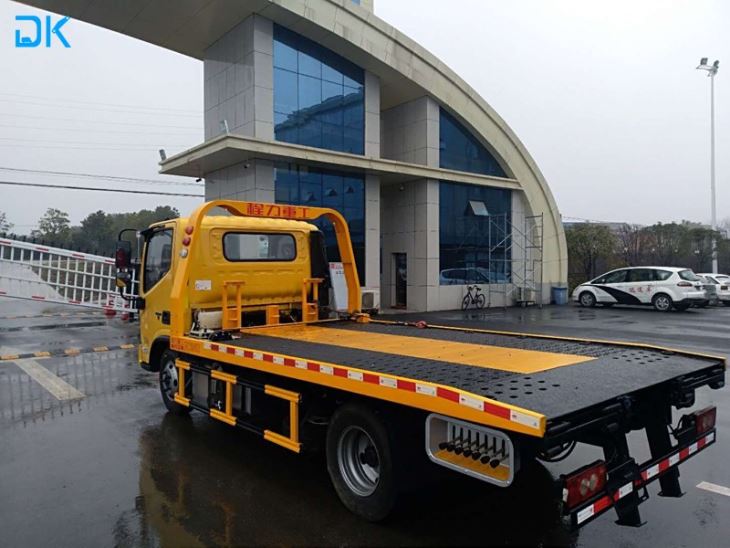 Flatbed Tow Truck-telescopic